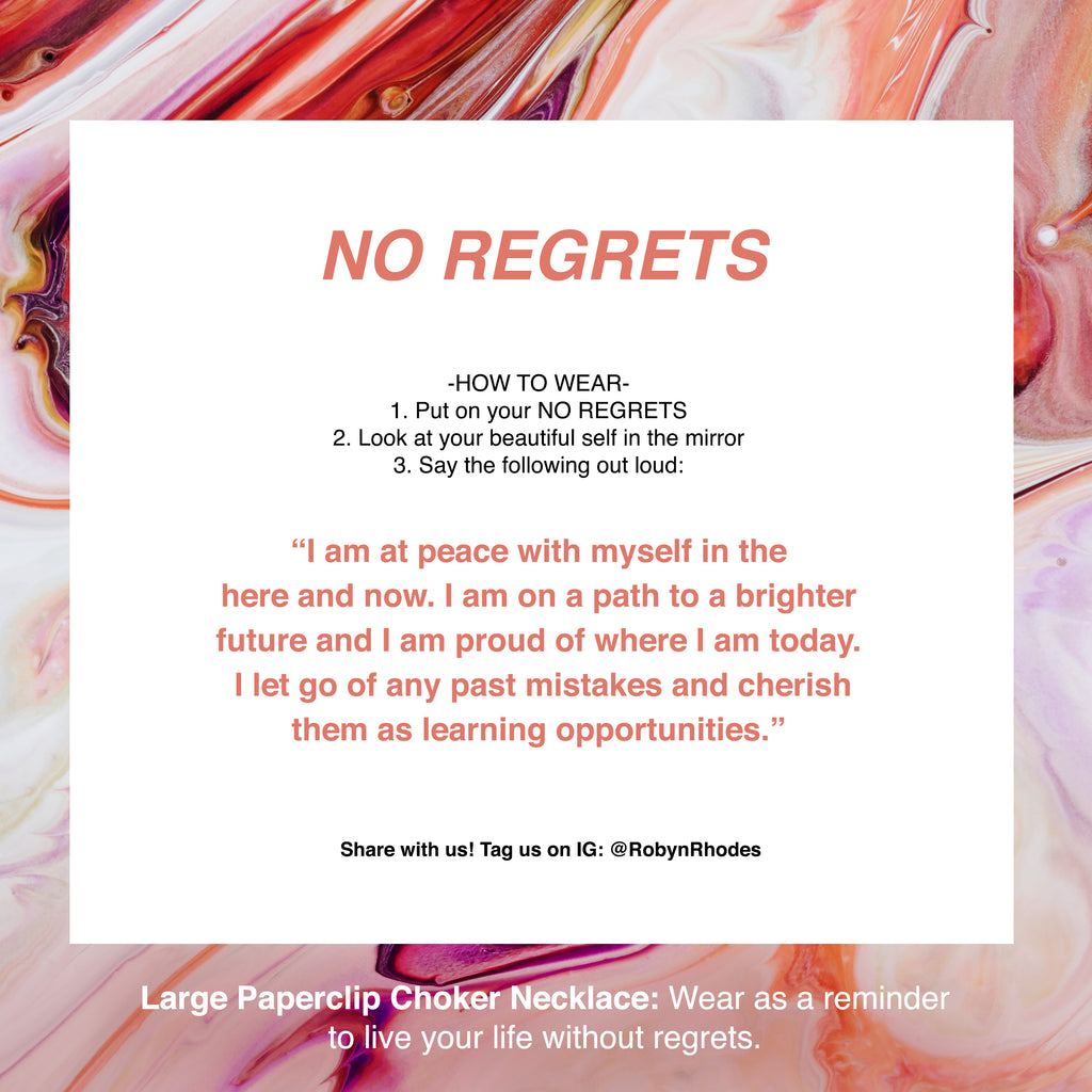 NO REGRETS - RobynRhodes