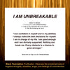 I AM UNBREAKABLE - RobynRhodes