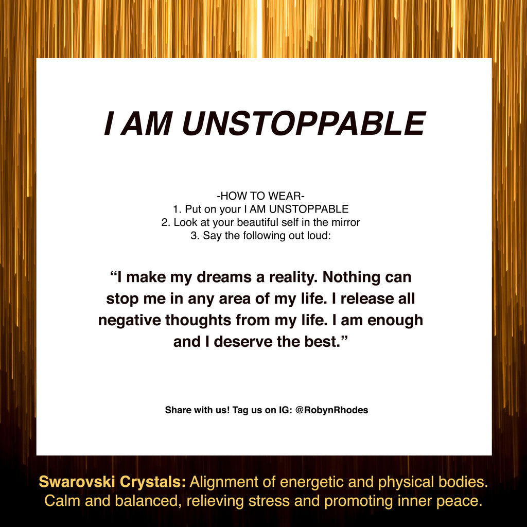 I AM UNSTOPPABLE - RobynRhodes