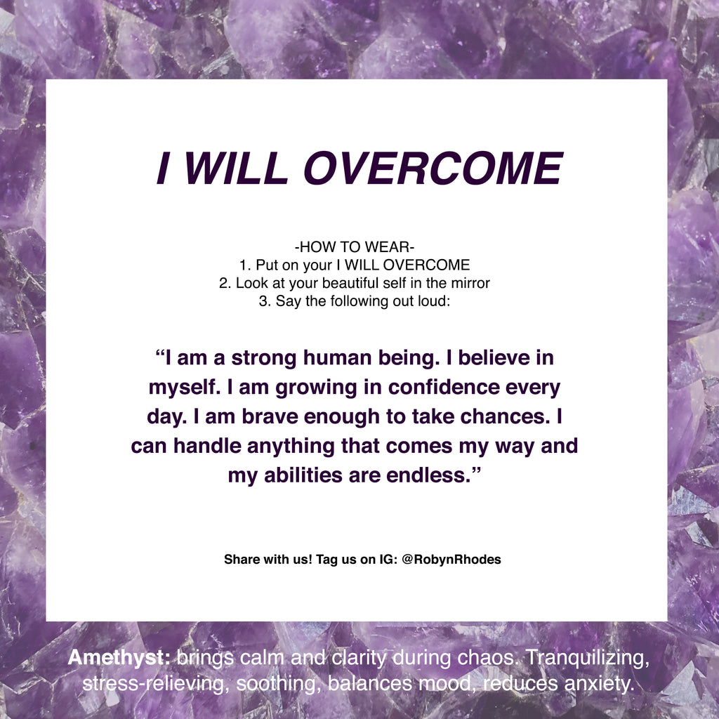 I WILL OVERCOME - RobynRhodes