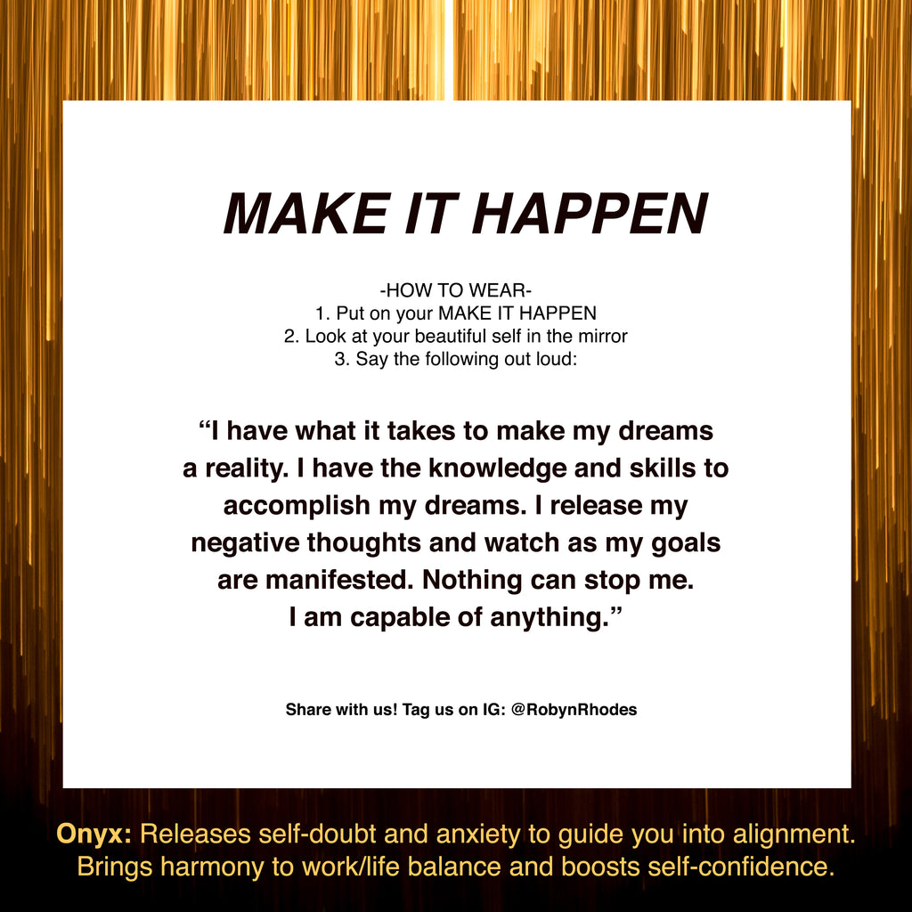 MAKE IT HAPPEN - RobynRhodes